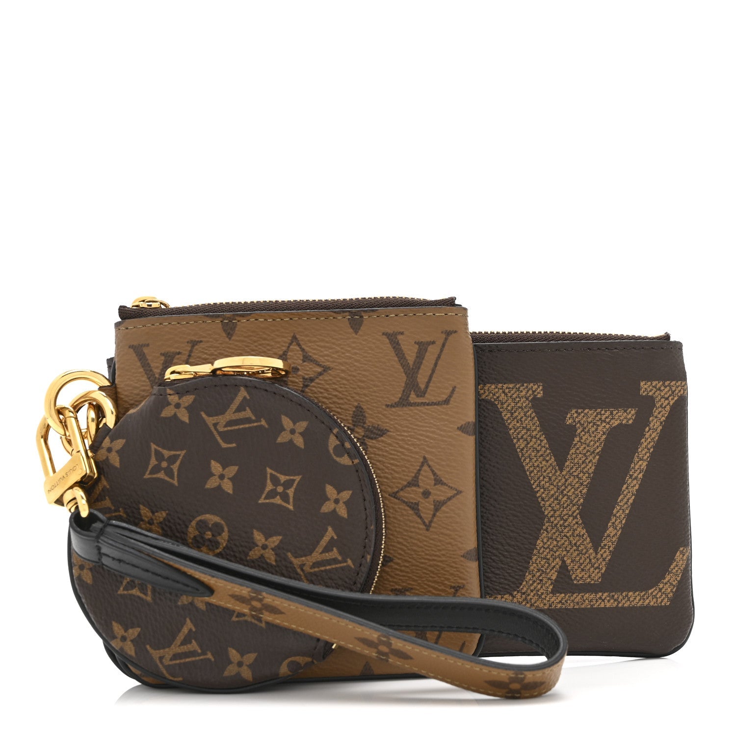 Louis Vuitton Reverse Monogram Giant Trio Pouch