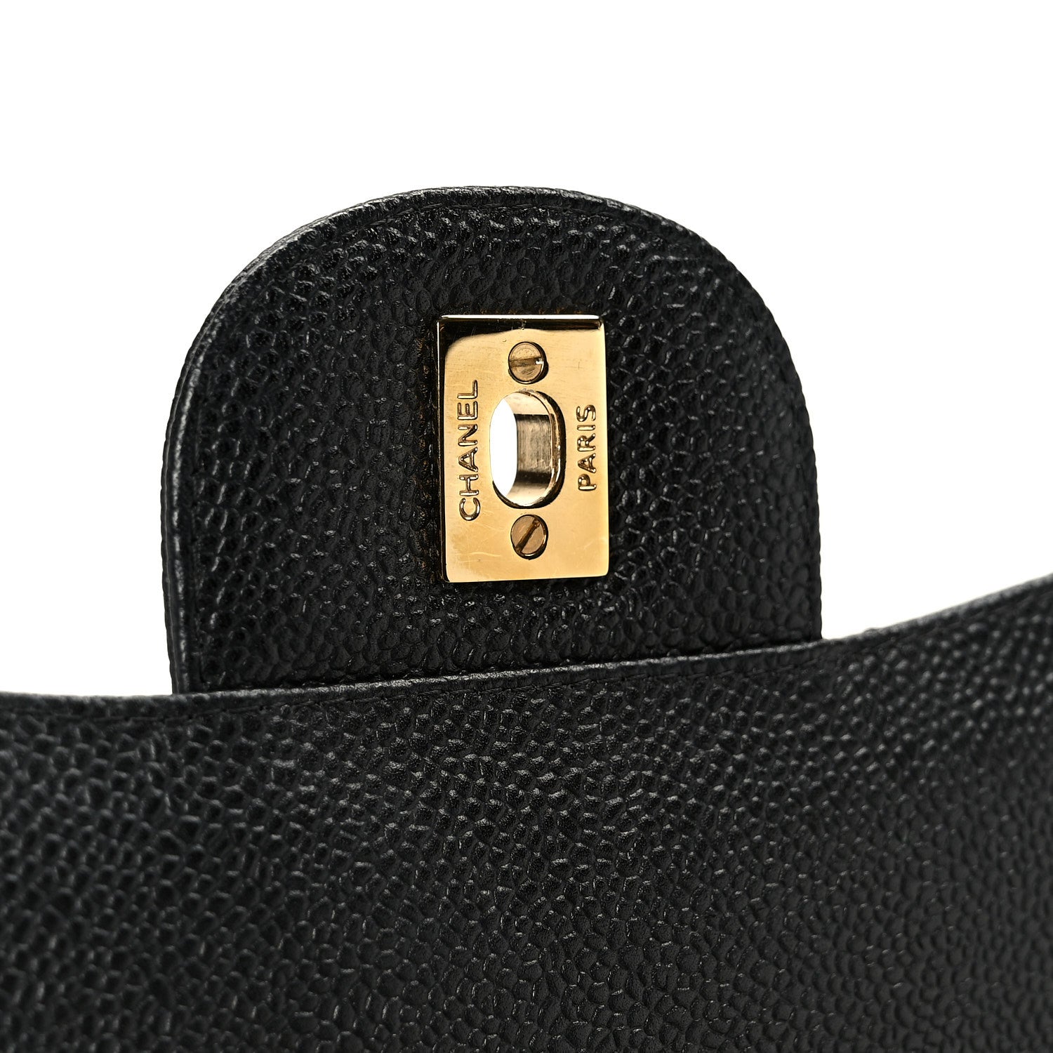 Chanel Caviar Quilted Maxi Double Flap Black
