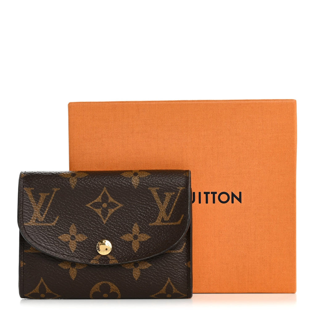 Louis Vuitton Monogram Rosalie Coin Purse Rose Ballerine