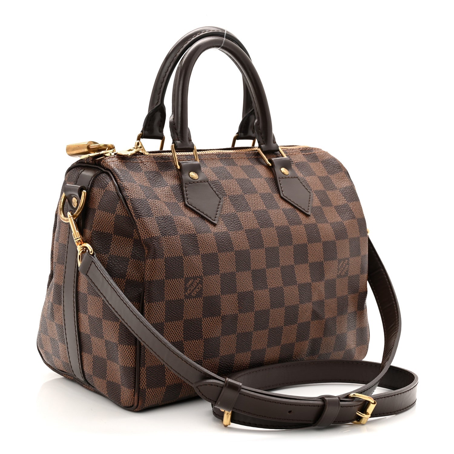 Louis Vuitton Damier Ebene Speedy Bandouliere 25