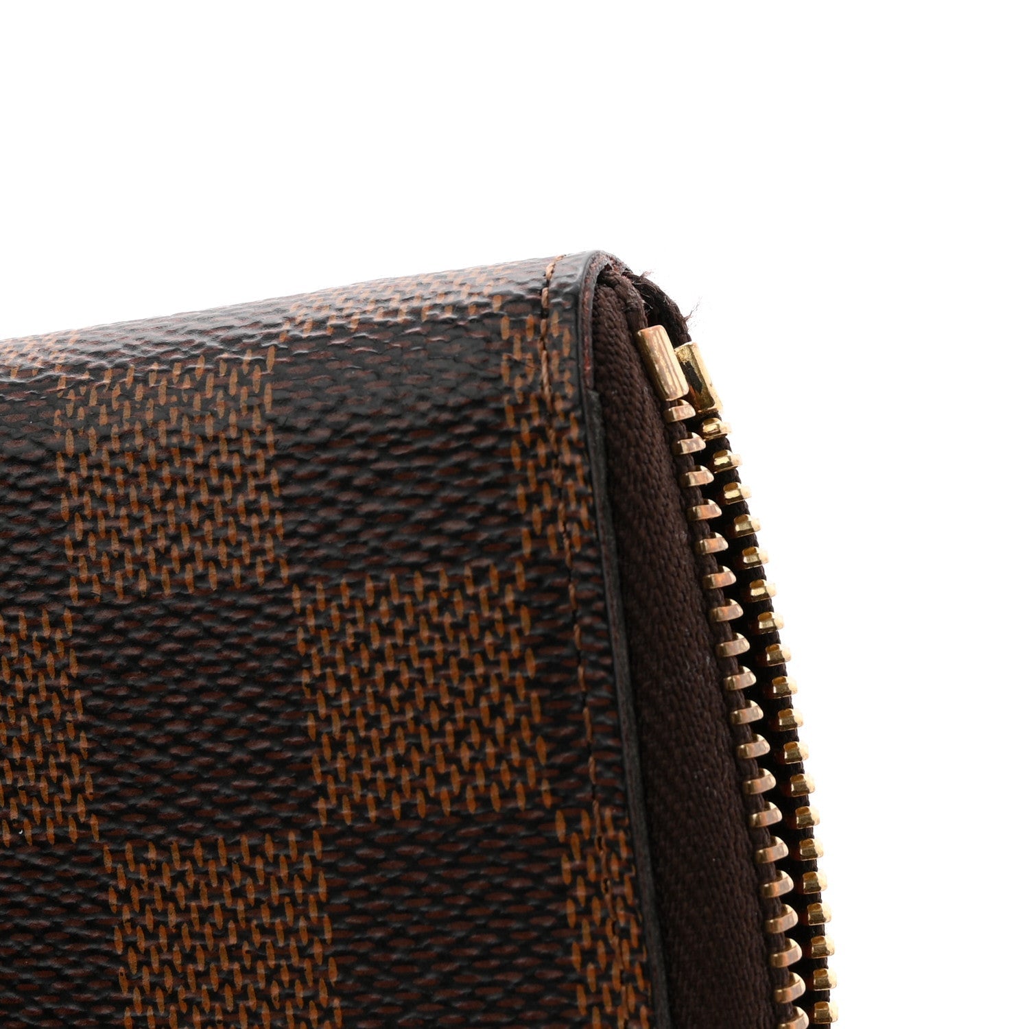 Louis Vuitton Damier Ebene Clemence Wallet Cherry