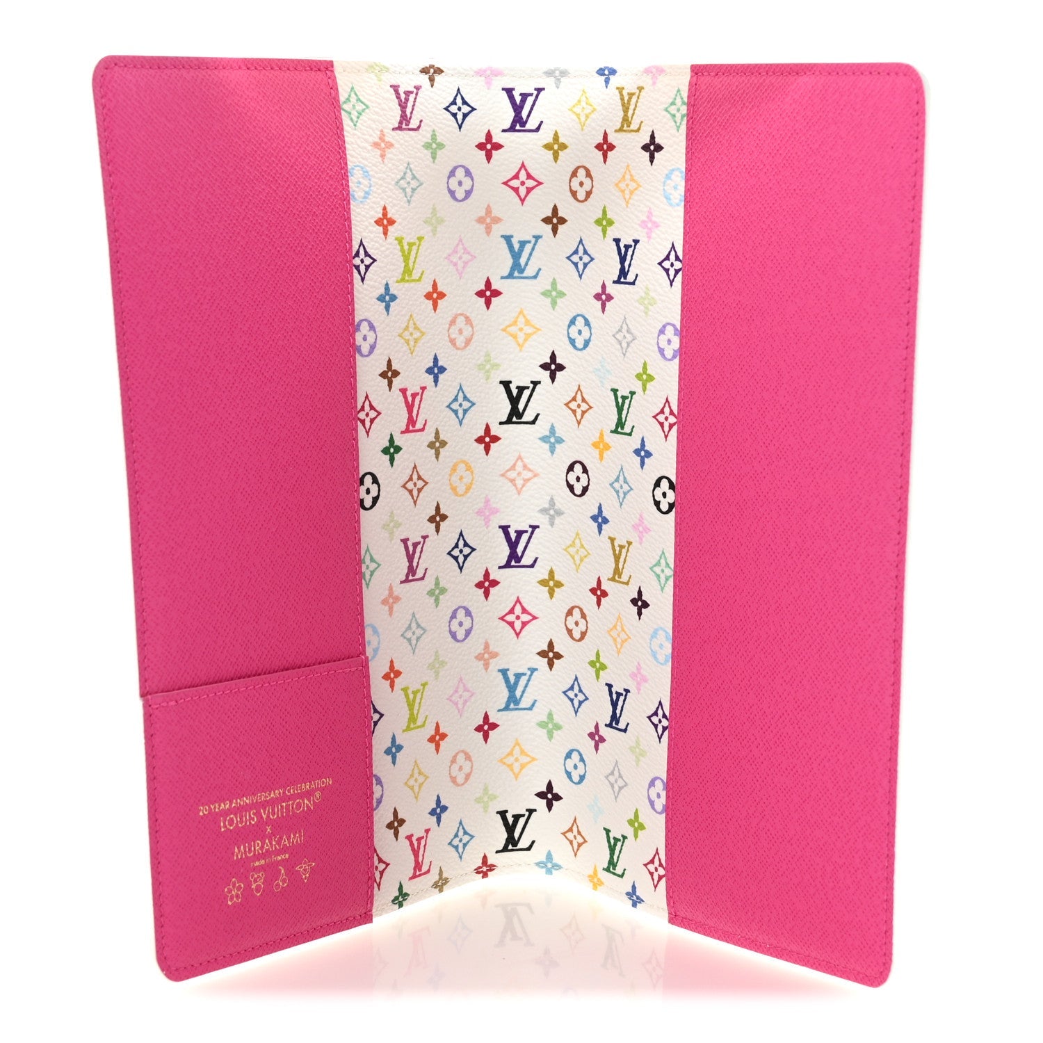 Louis Vuitton LV X TM Monogram Multicolor Emily Notebook Cover MM White