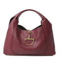 Gucci Grained Calfskin Softbit Maxi Shoulder Bag Rosso Ancora Red