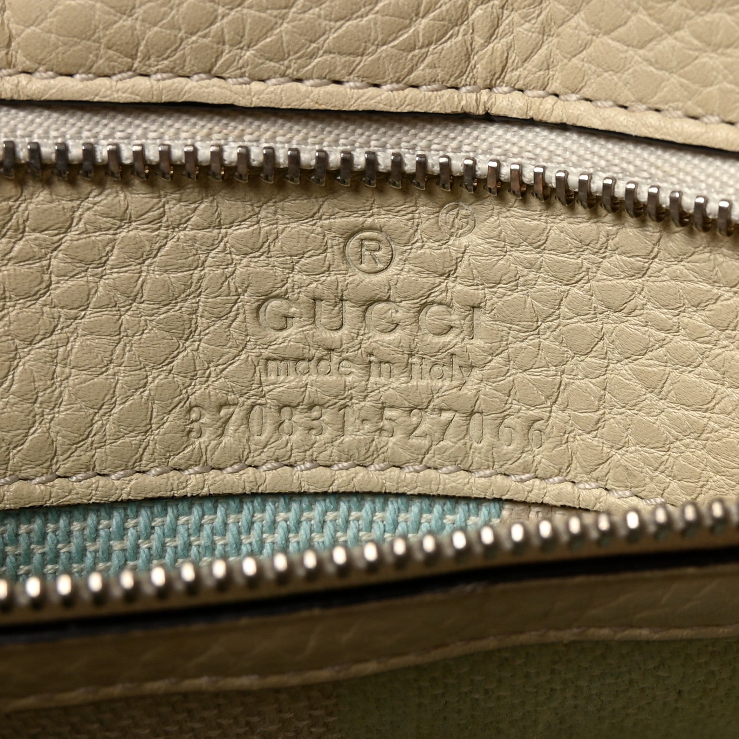 Gucci Cellarius Calfskin Small Bamboo Daily Top Handle Bag Mystic White