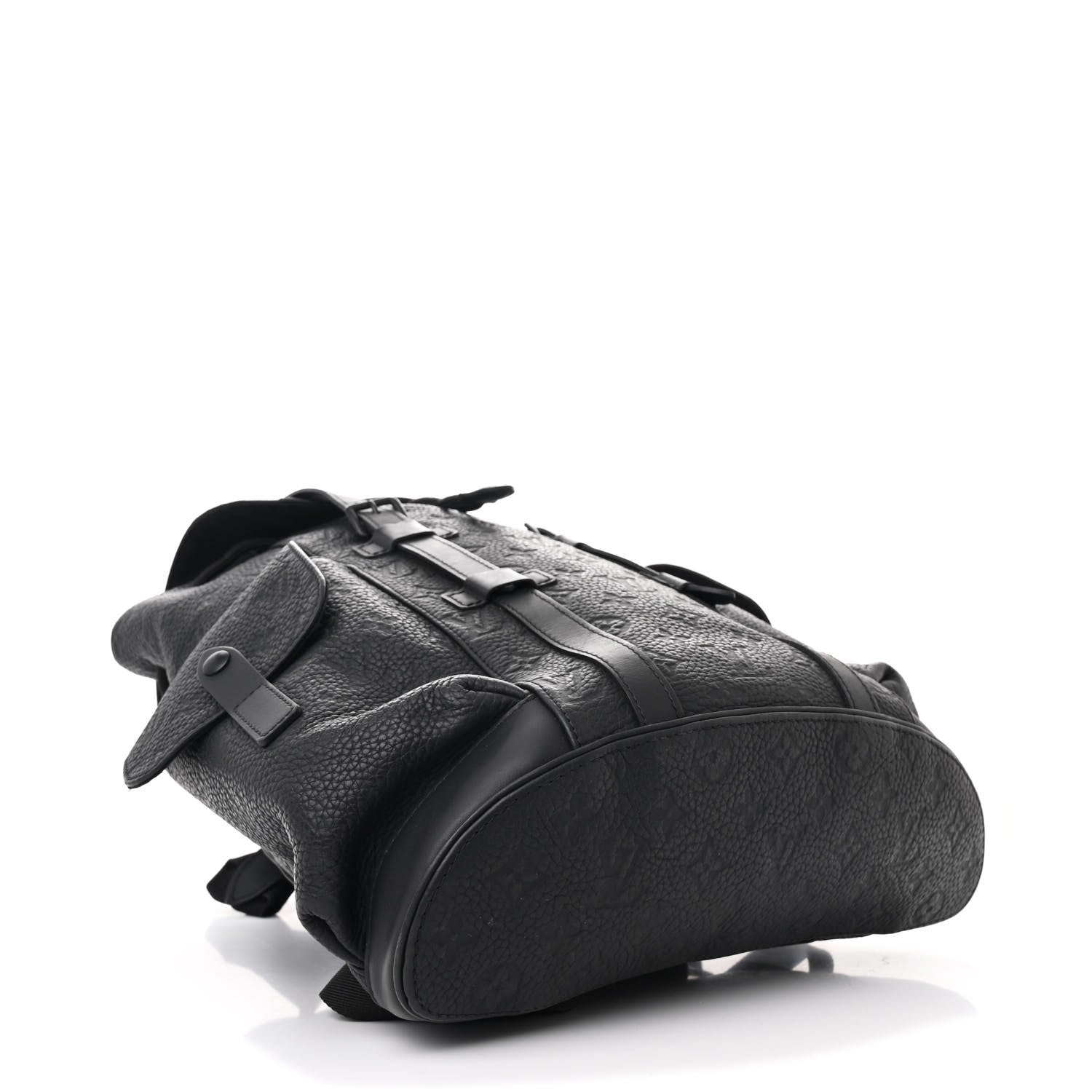 Louis Vuitton Taurillon Monogram Christopher PM Backpack Black