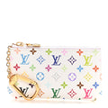 Louis Vuitton LV X TM Monogram Multicolor Key Pouch White