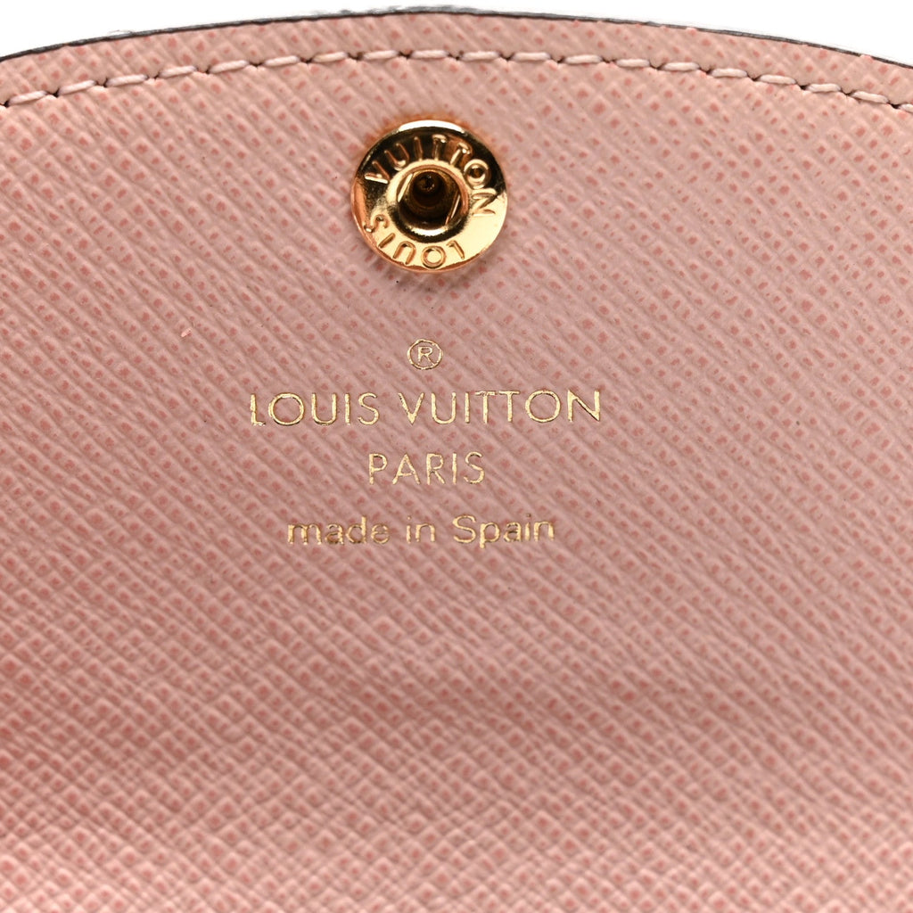 Louis Vuitton Monogram Rosalie Coin Purse Rose Ballerine