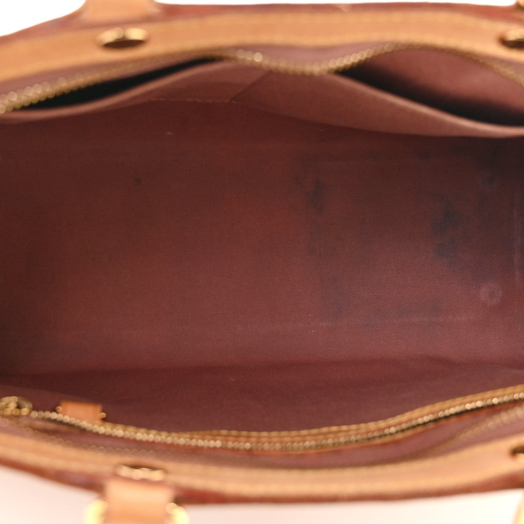 Louis Vuitton Vernis Brea MM Rose Velours