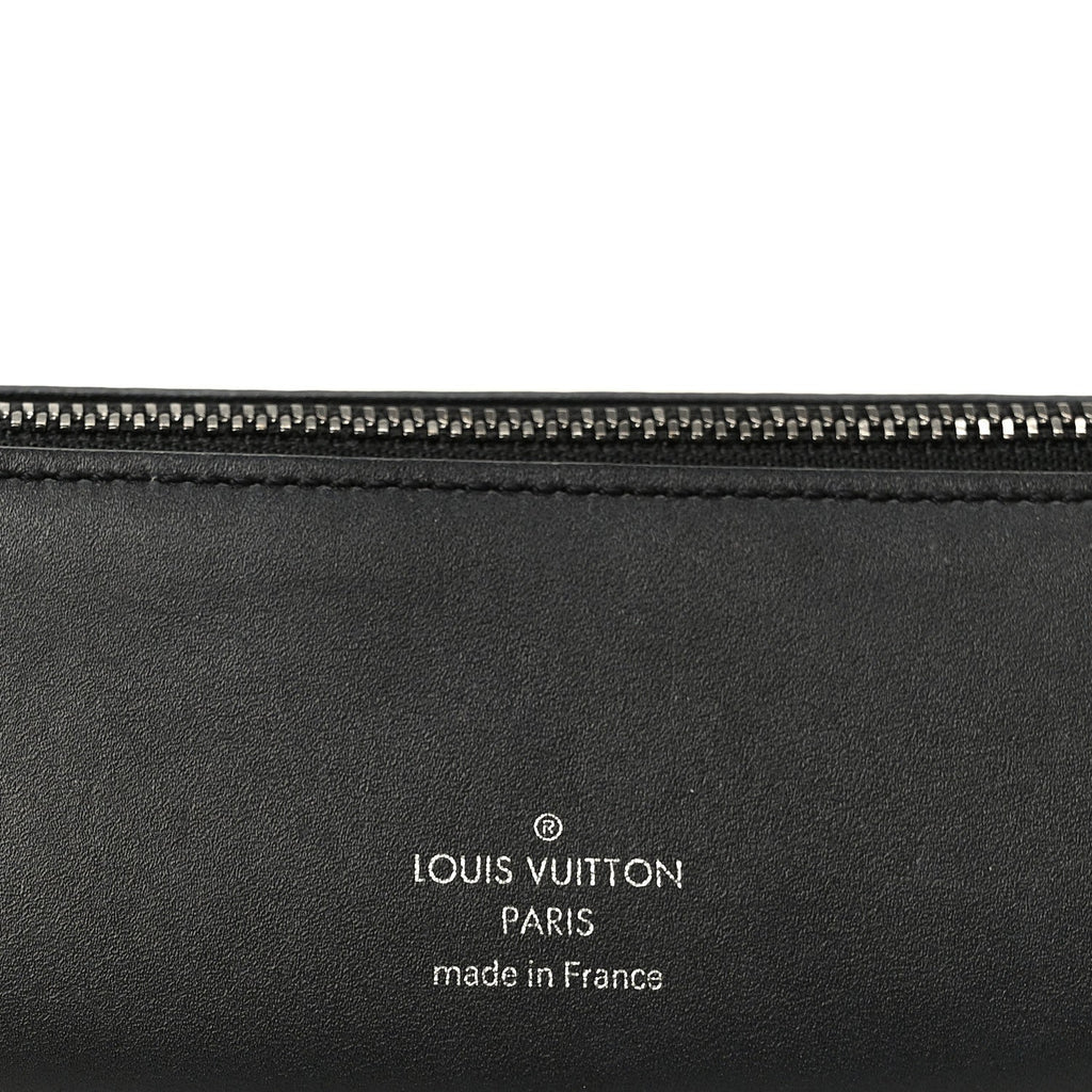 Louis Vuitton Monogram Eclipse Elizabeth Pencil Pouch Black