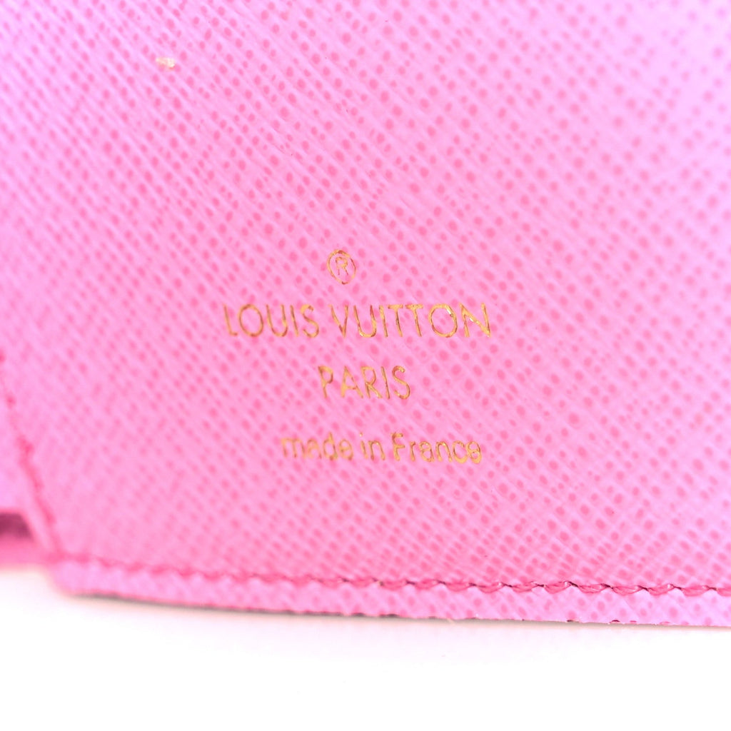 Louis Vuitton Monogram Lisa Wallet Rose Lollipop