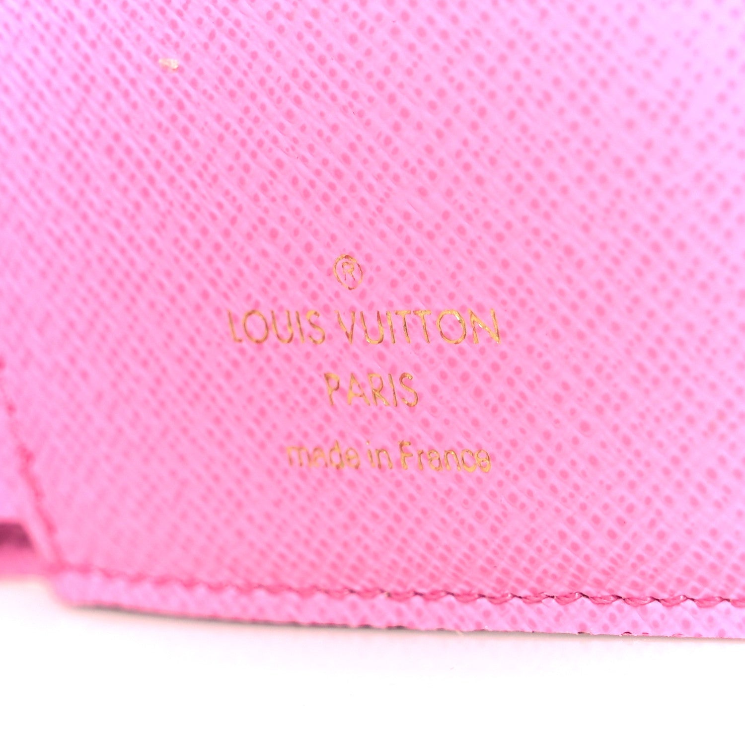 Louis Vuitton Monogram Lisa Wallet Rose Lollipop