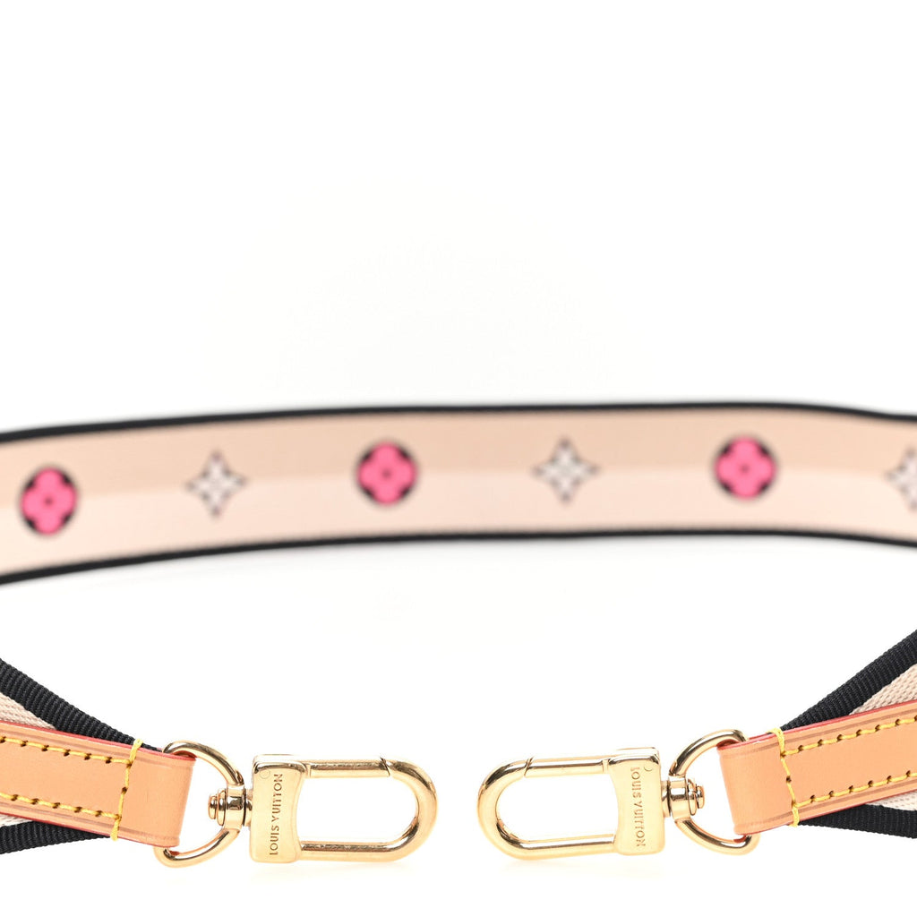 Louis Vuitton Jacquard Diane Shoulder Strap Black