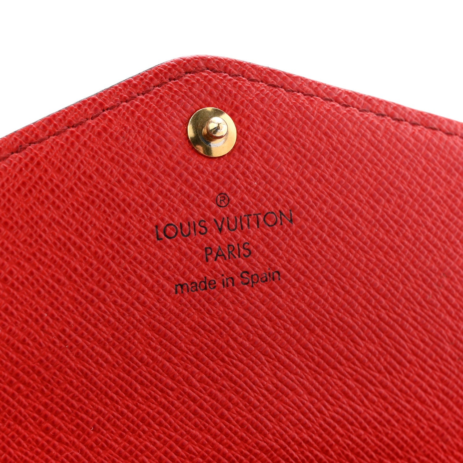 Louis Vuitton Monogram Sarah Wallet NM Coquelicot