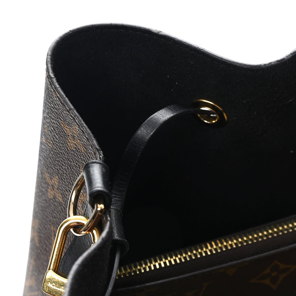 Louis Vuitton Monogram Neonoe MM Black