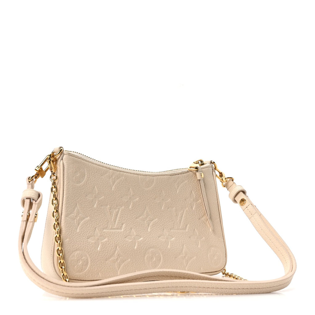 Louis Vuitton Empreinte Easy Pouch On Strap Cream