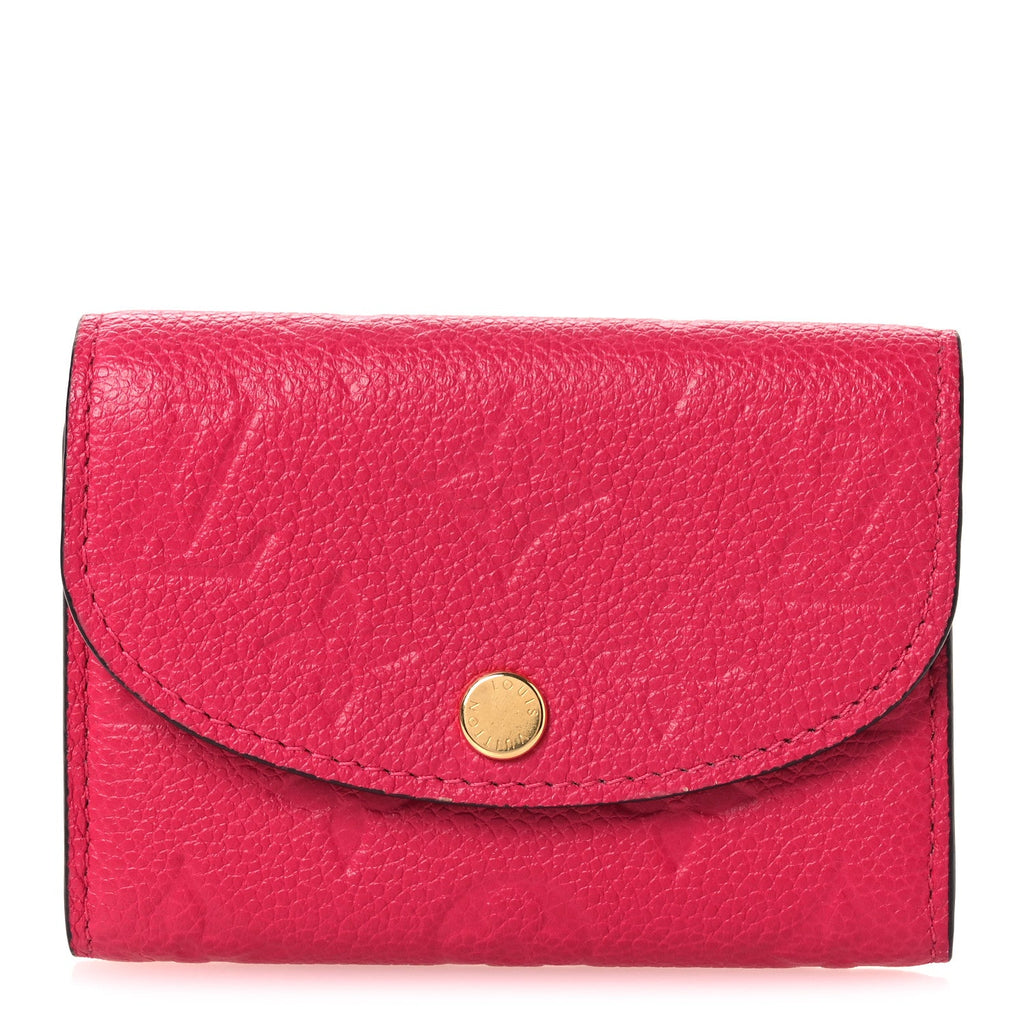 Louis Vuitton Empreinte Rosalie Coin Purse Rose Pondichery