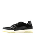 Louis Vuitton Monogram Eclipse Mens LV Trainer Sneakers 10 Black