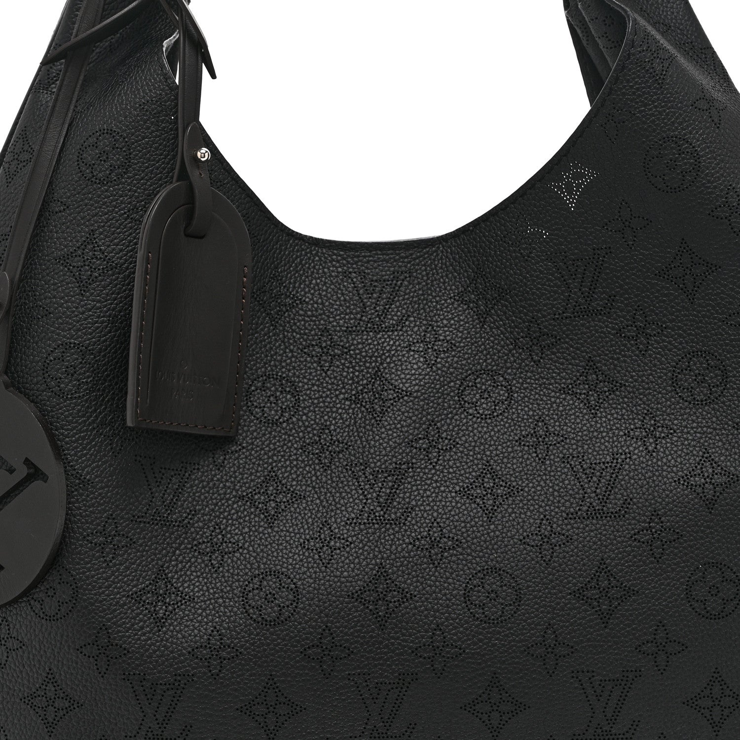 Louis Vuitton Mahina Carmel Hobo Black