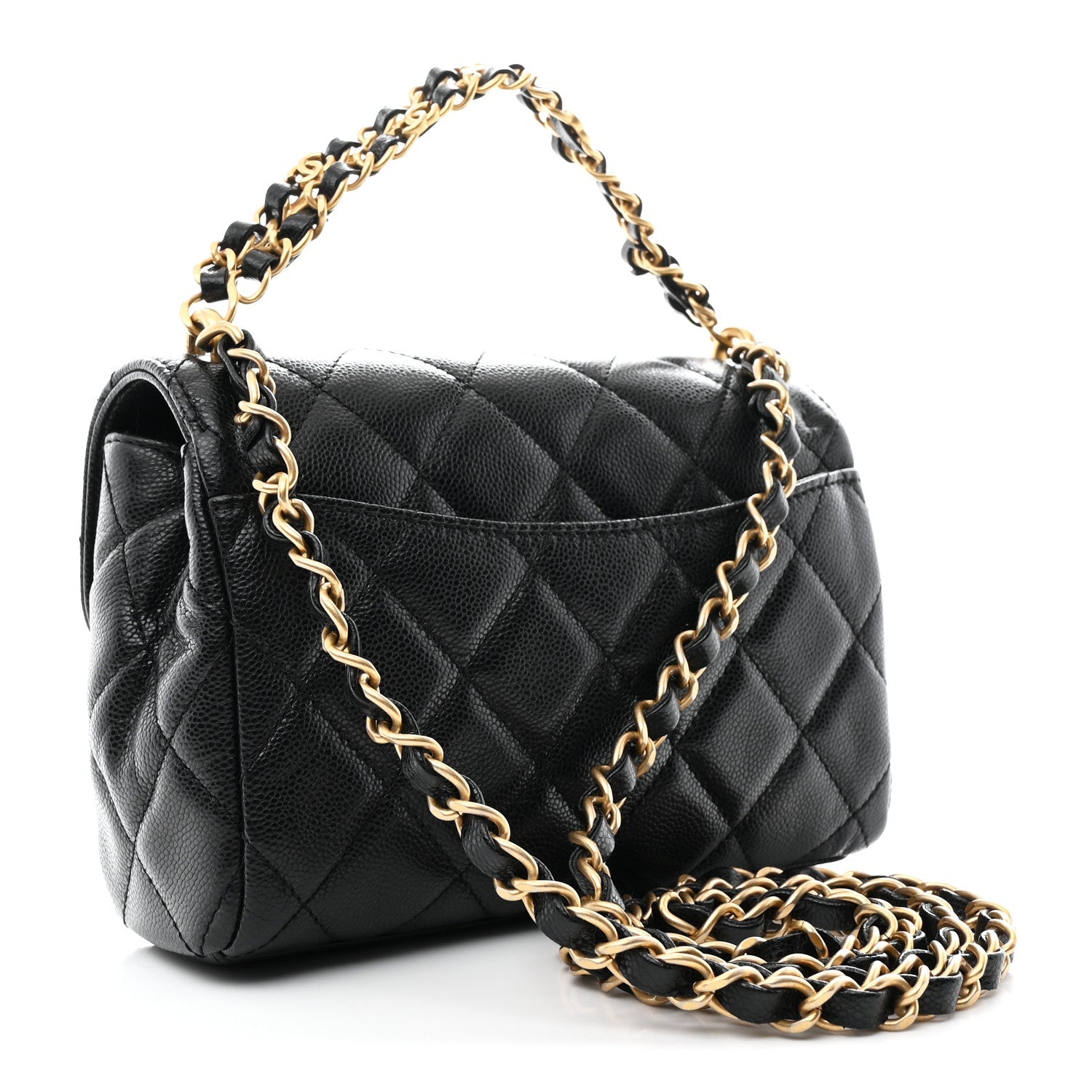 Chanel Caviar Quilted Mini Flap Black