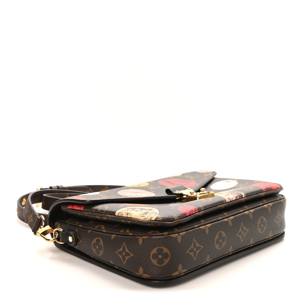 Louis Vuitton X FORNASETTI Monogram Cameo Pochette Metis