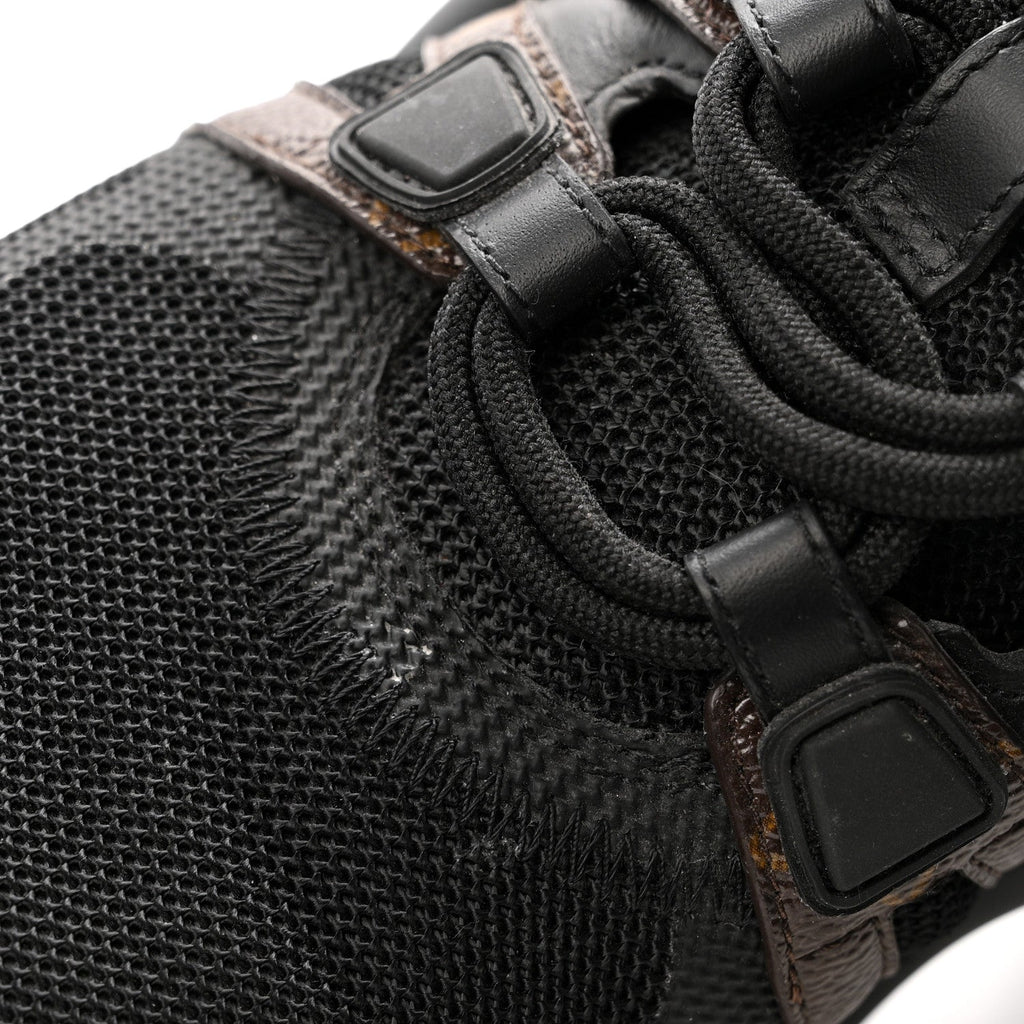 Louis Vuitton Calfskin Patent Monogram LV Archlight Sneakers 36 Black