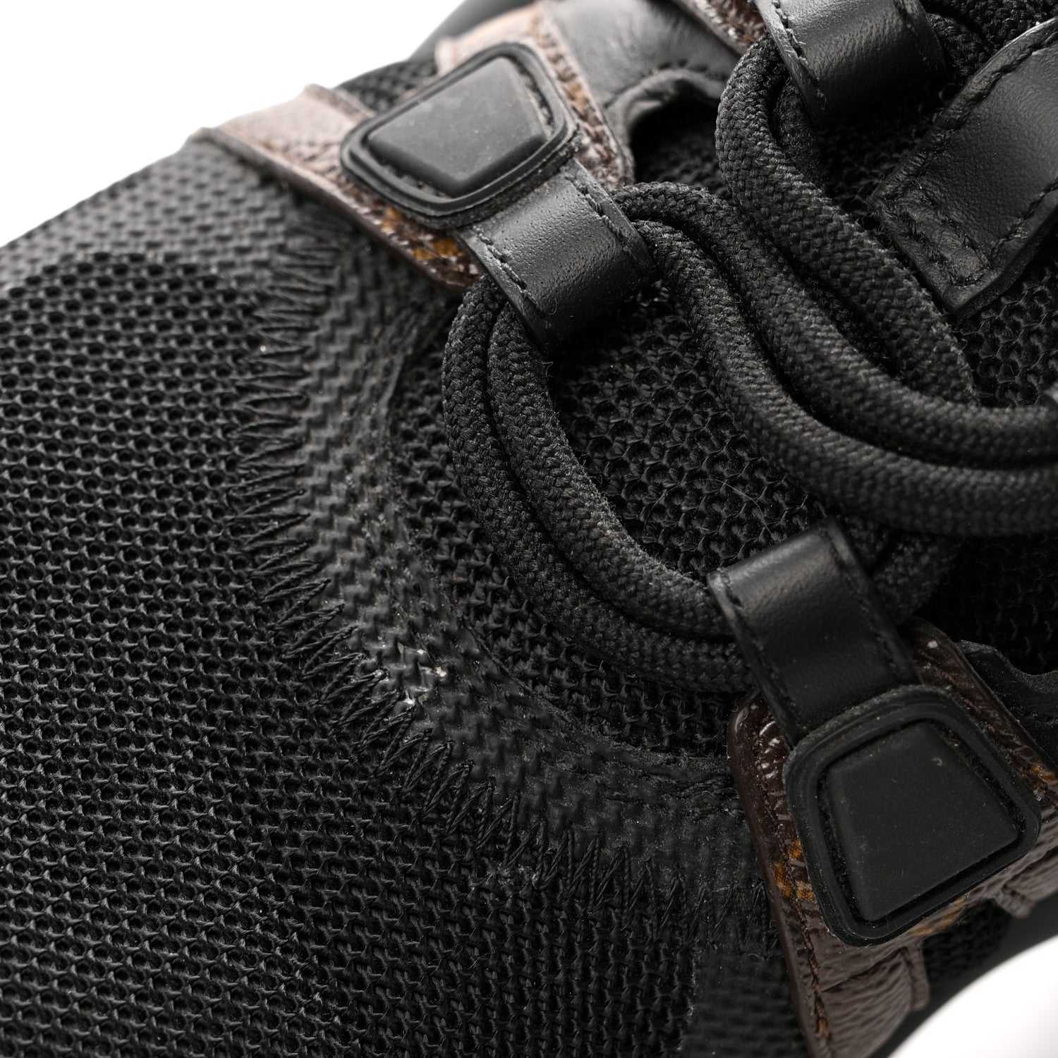 Louis Vuitton Calfskin Patent Monogram LV Archlight Sneakers 36 Black