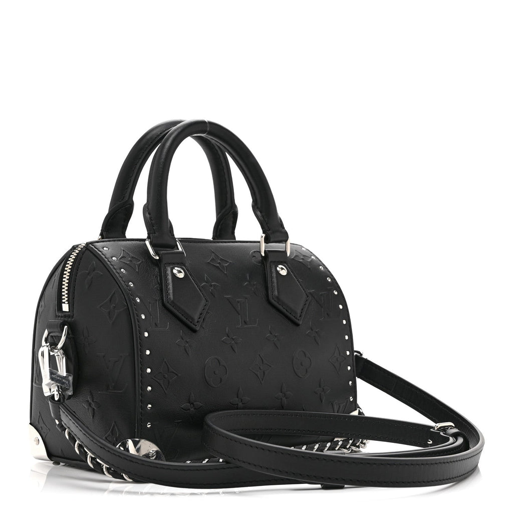 Louis Vuitton Calfskin Monogram Bold Speedy Trunk 20