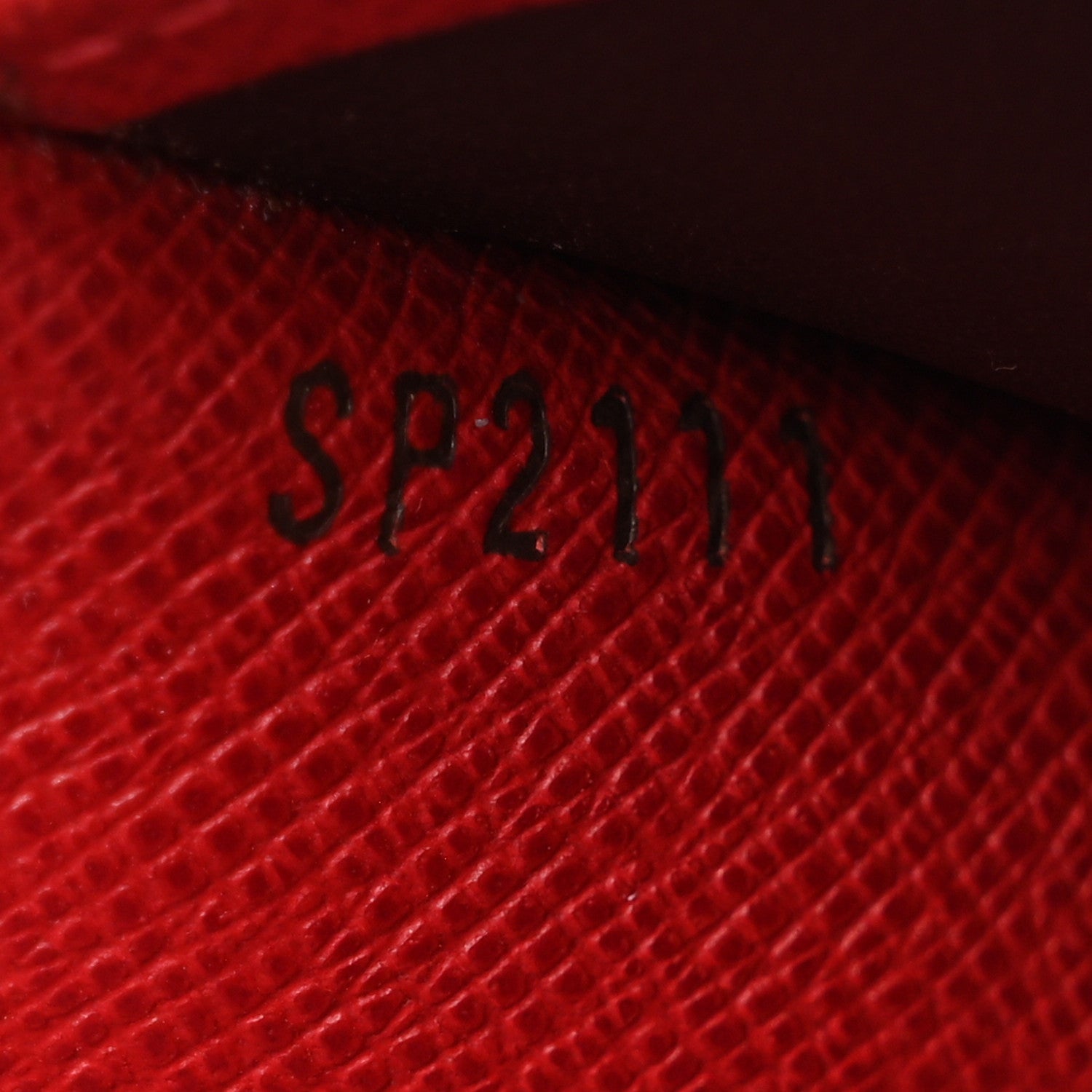 Louis Vuitton Monogram Josephine Wallet Red