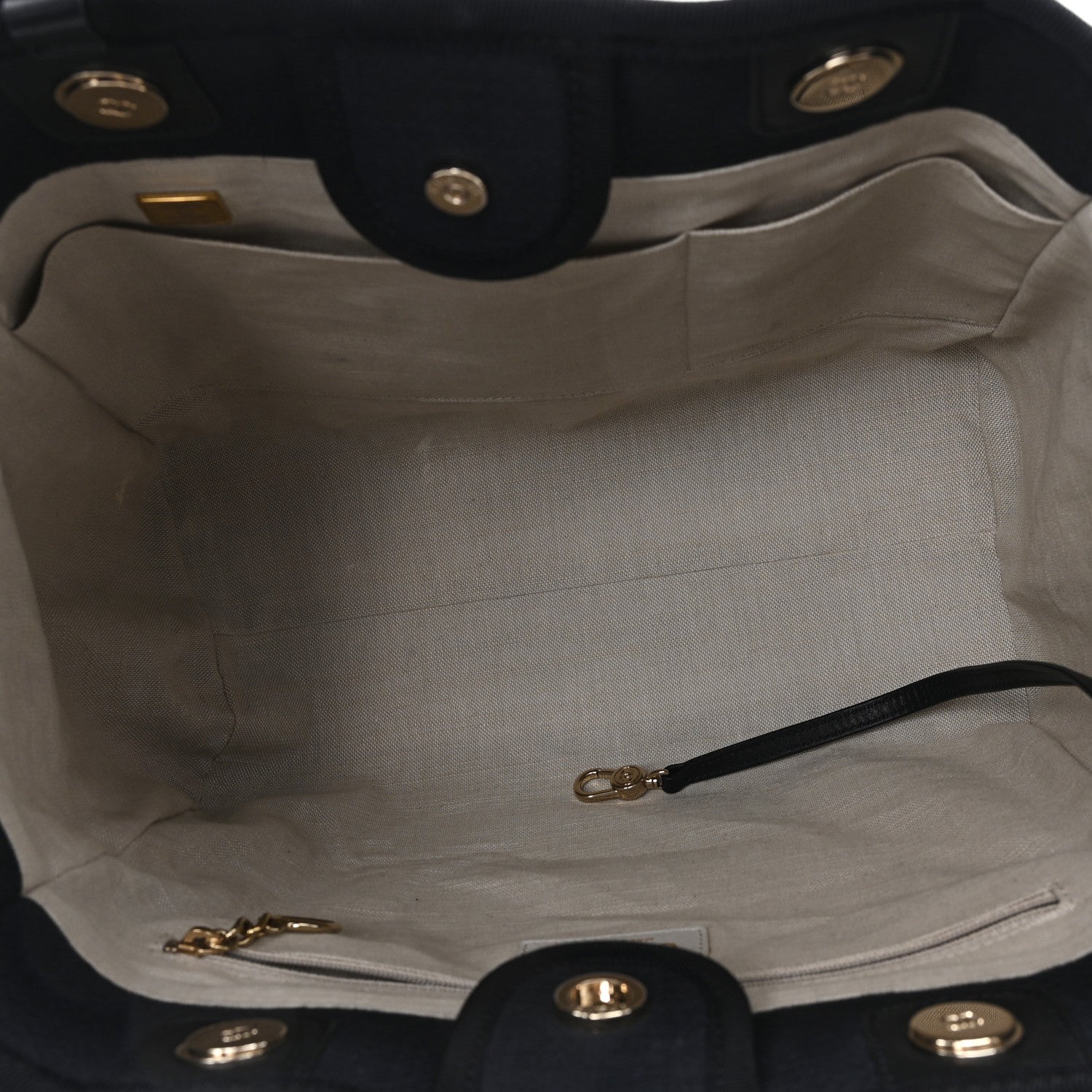 Chanel Mixed Fibers Small Deauville Tote Black