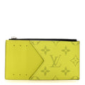 Louis Vuitton Taigarama Coin Card Holder Yellow