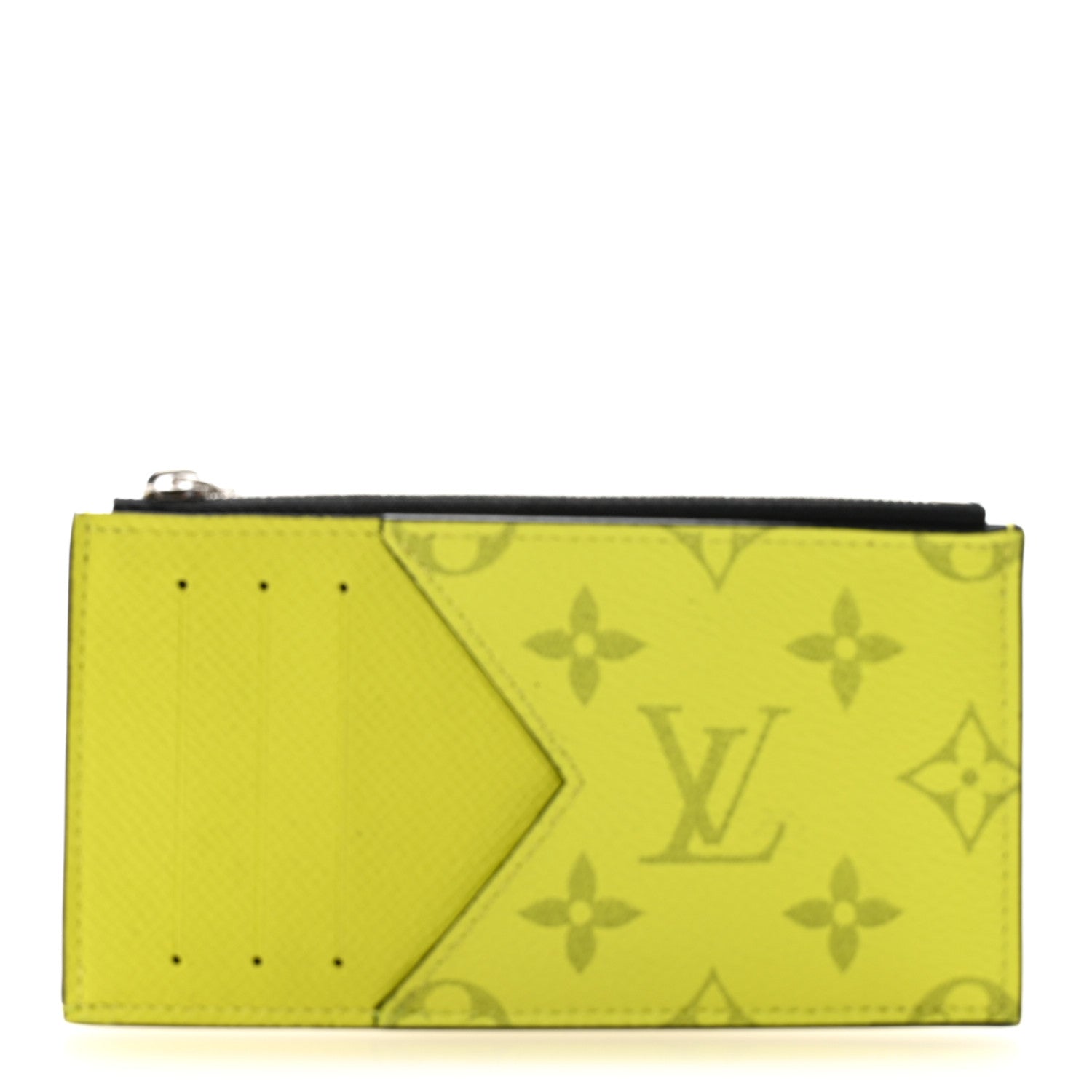 Louis Vuitton Taigarama Coin Card Holder Yellow