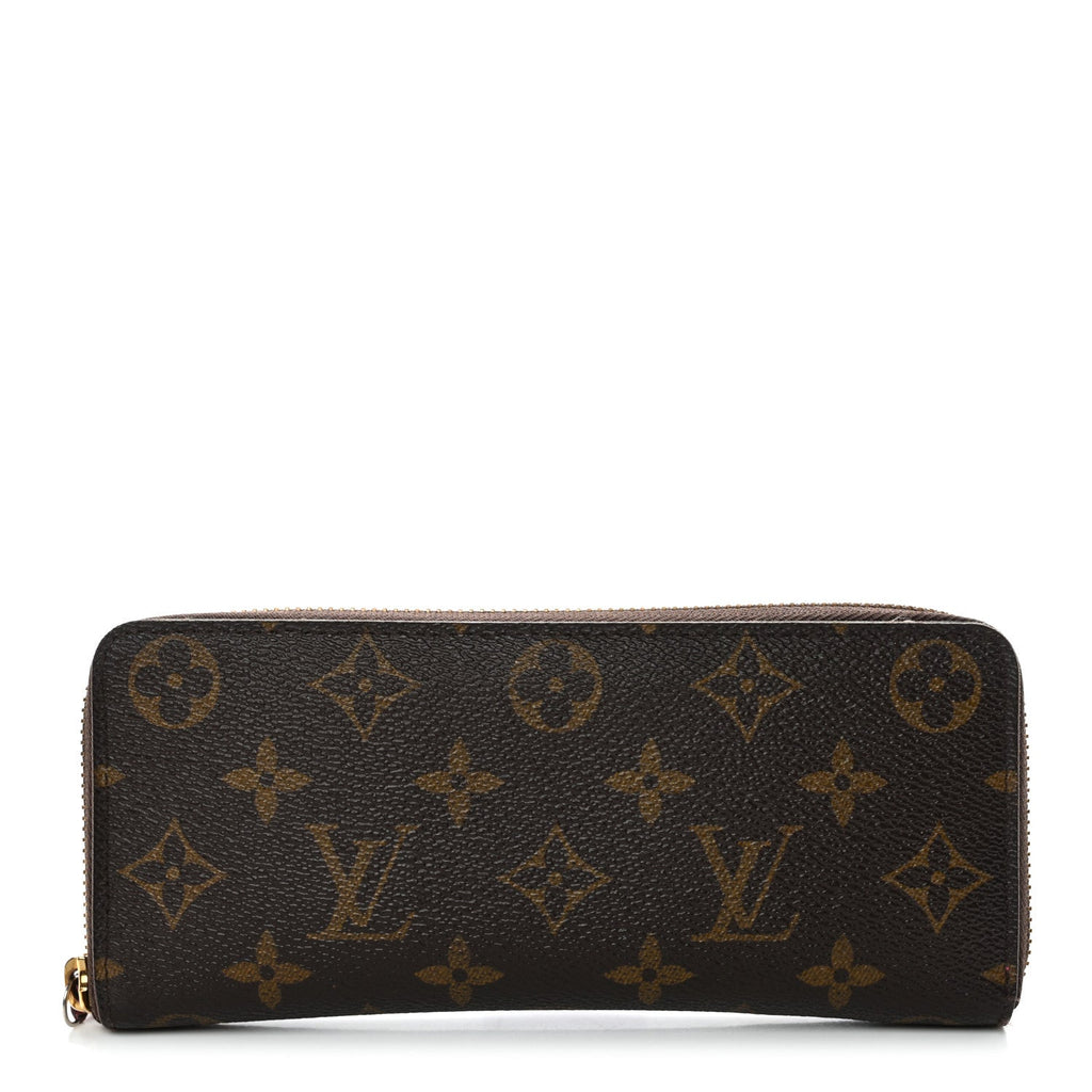 Louis Vuitton Monogram Clemence Wallet Fuchsia