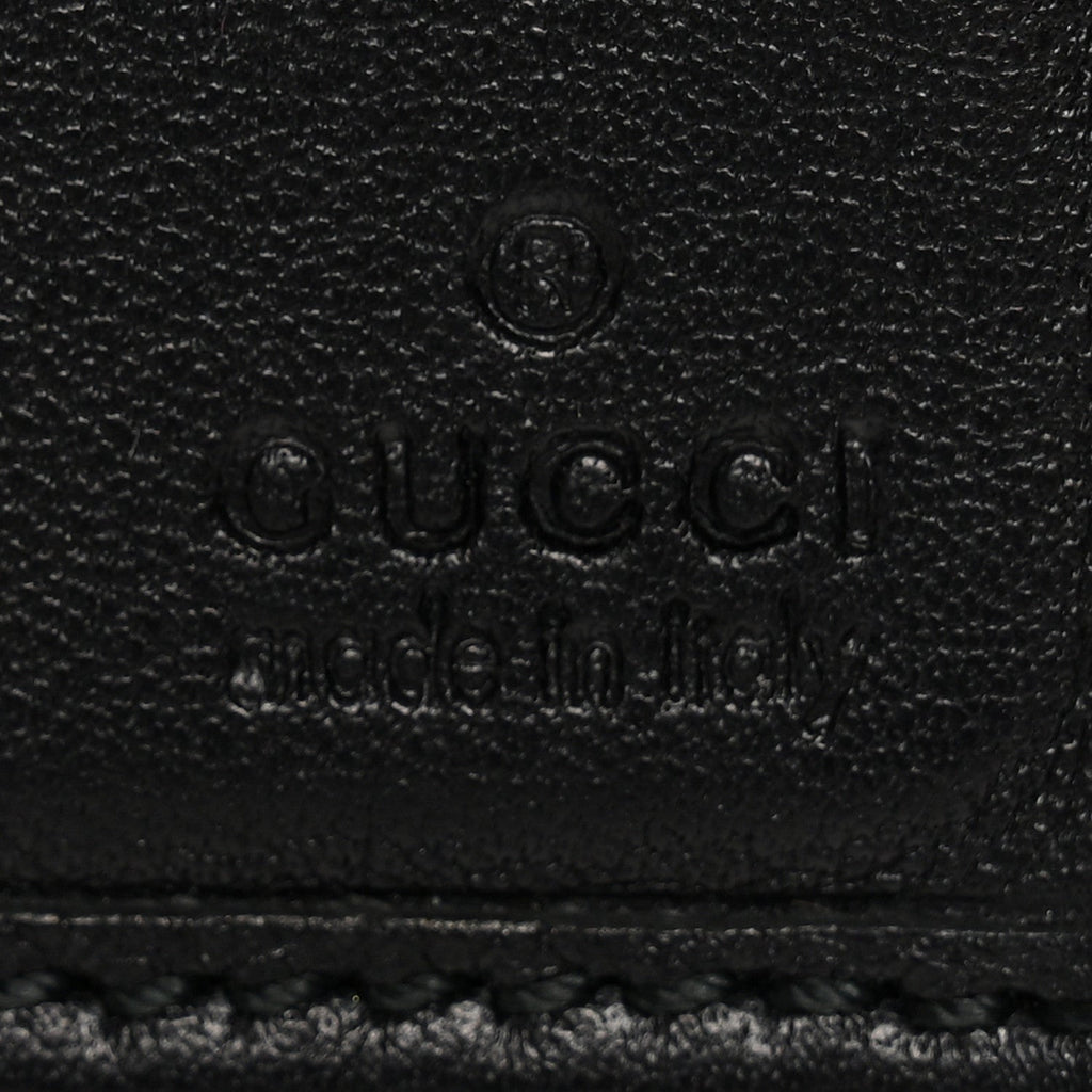 Gucci Guccissima Emily Continental Wallet Black