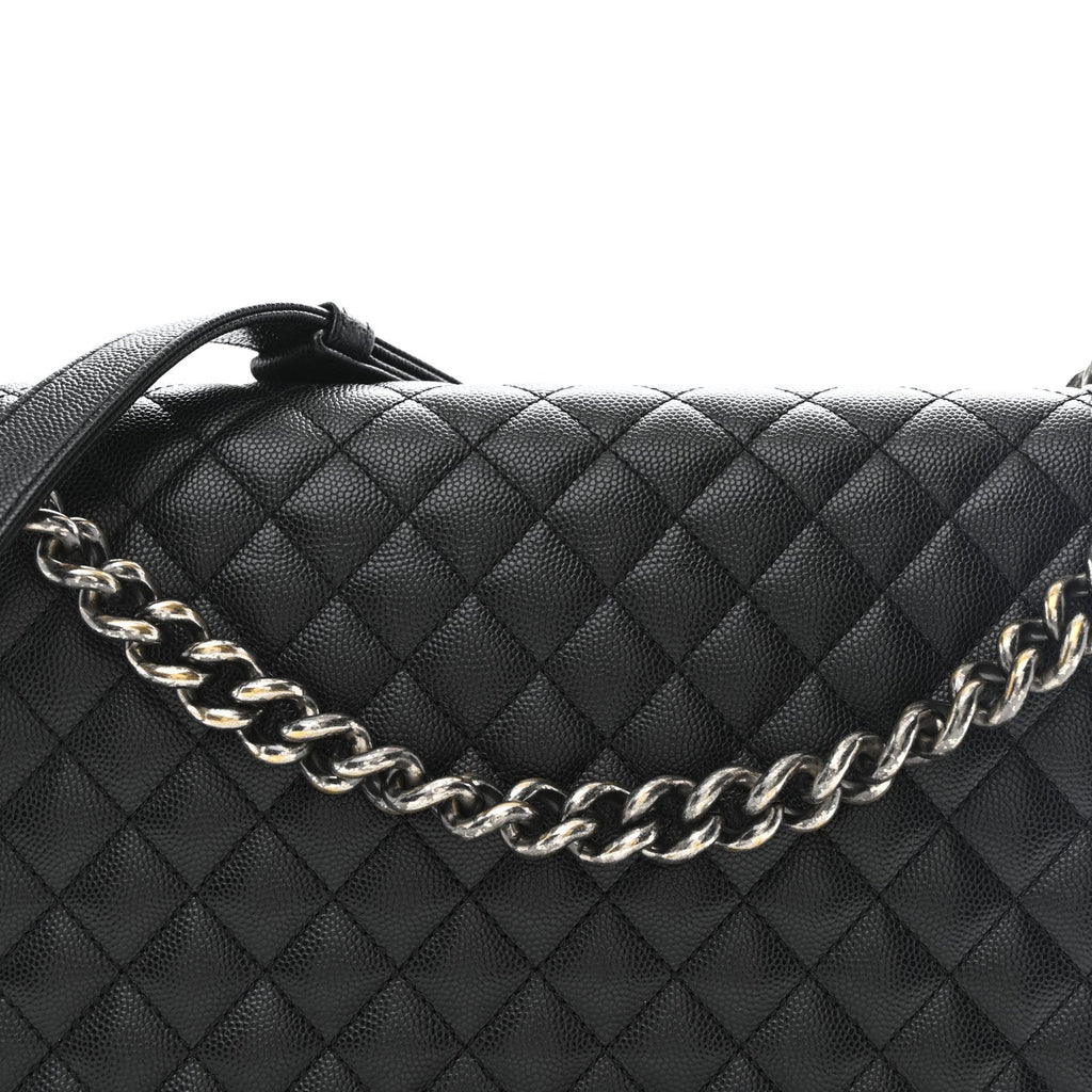 Chanel Caviar Quilted New Medium Boy Flap Black