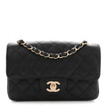 Chanel Caviar Quilted Mini Rectangular Flap Black
