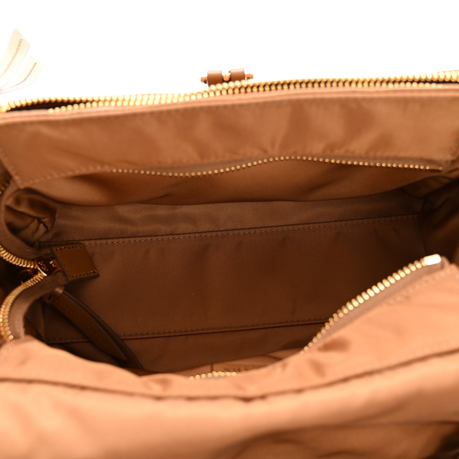 Prada Re-Nylon Medium Explore Shoulder Bag Camel