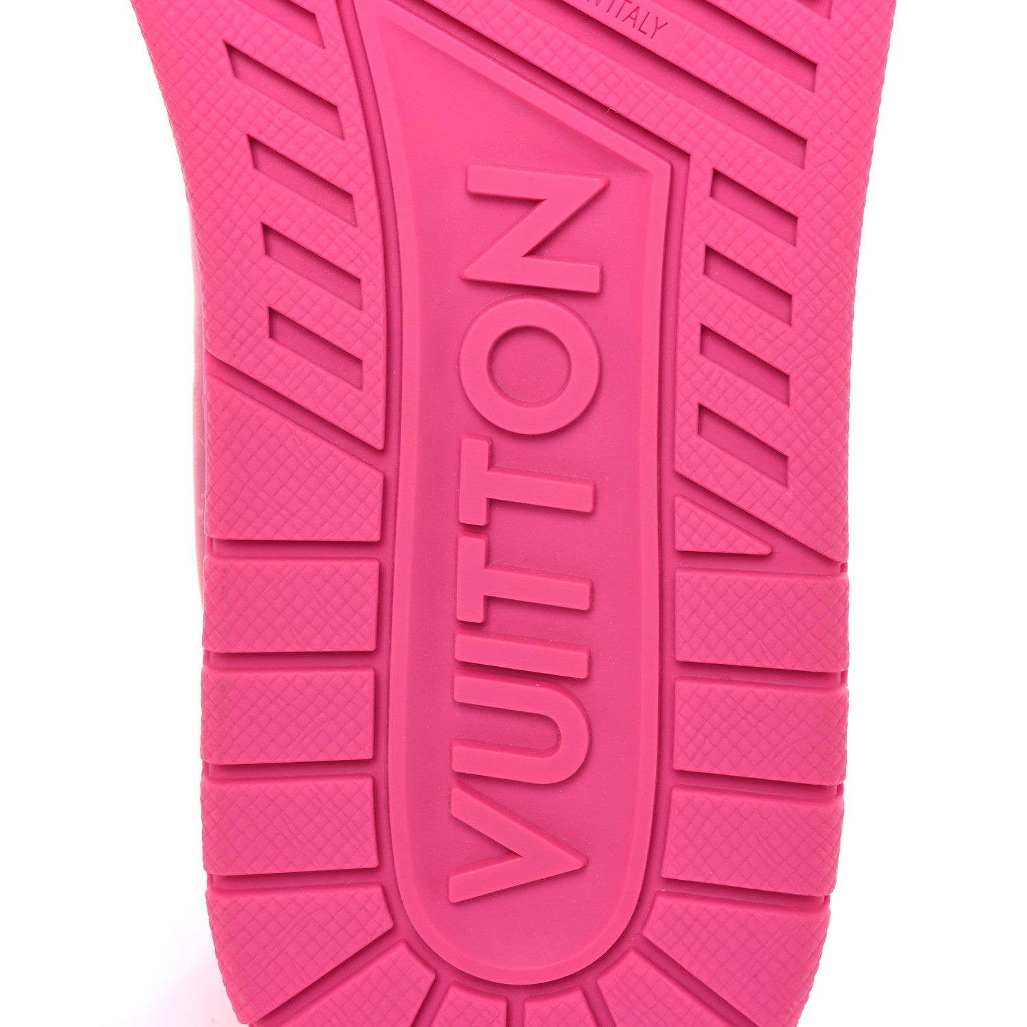 Louis Vuitton Calfskin Womens LV Trainer Sneakers 37 Hot Pink