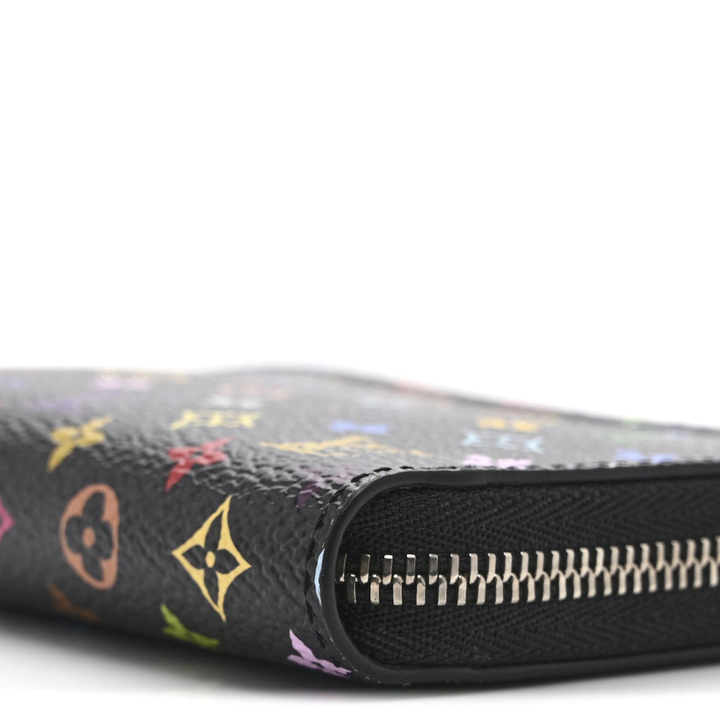 Louis Vuitton LV x TM Monogram Multicolor Zippy Coin Purse Black