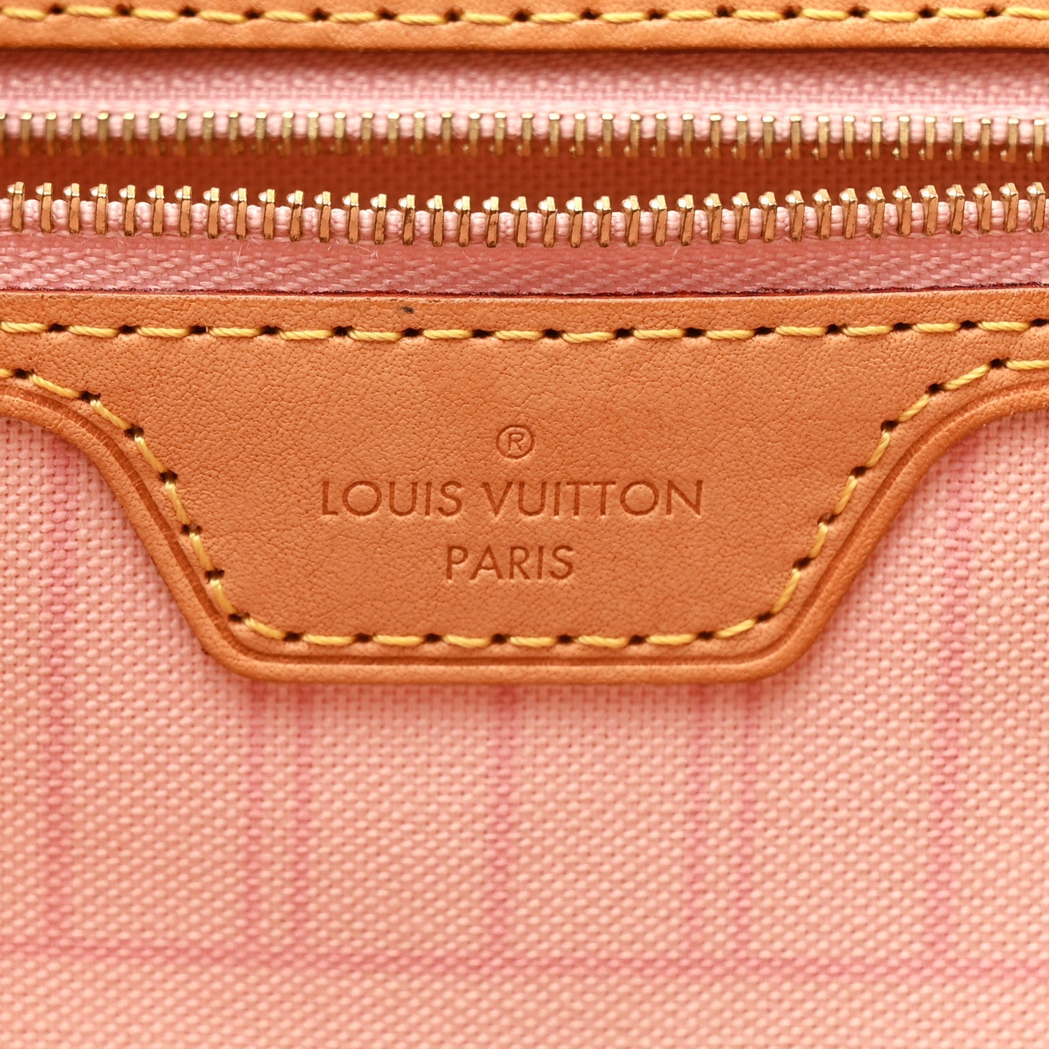 Louis Vuitton Damier Azur Neo Neverfull GM Rose Ballerine