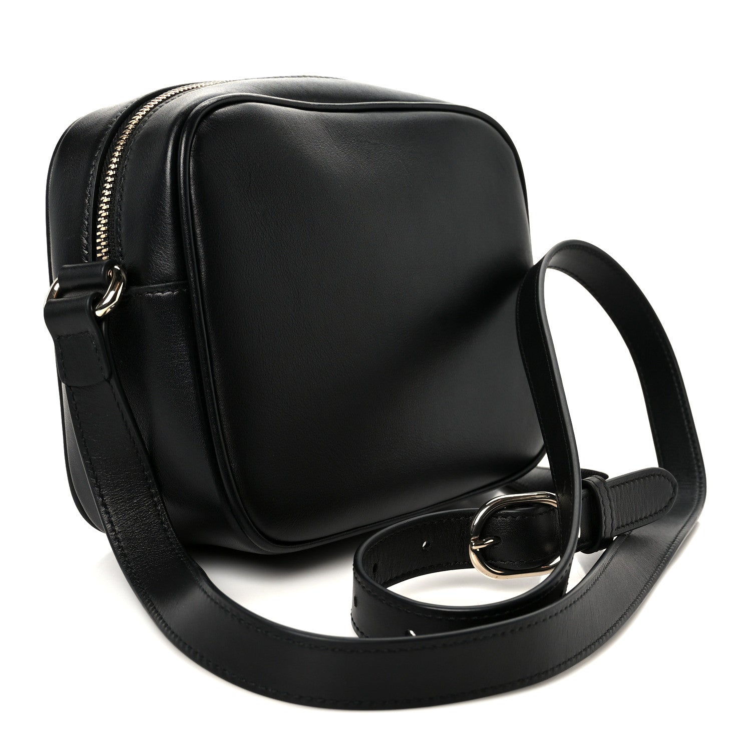 Gucci Sweetbread Calfskin Mini Blondie Bag Black