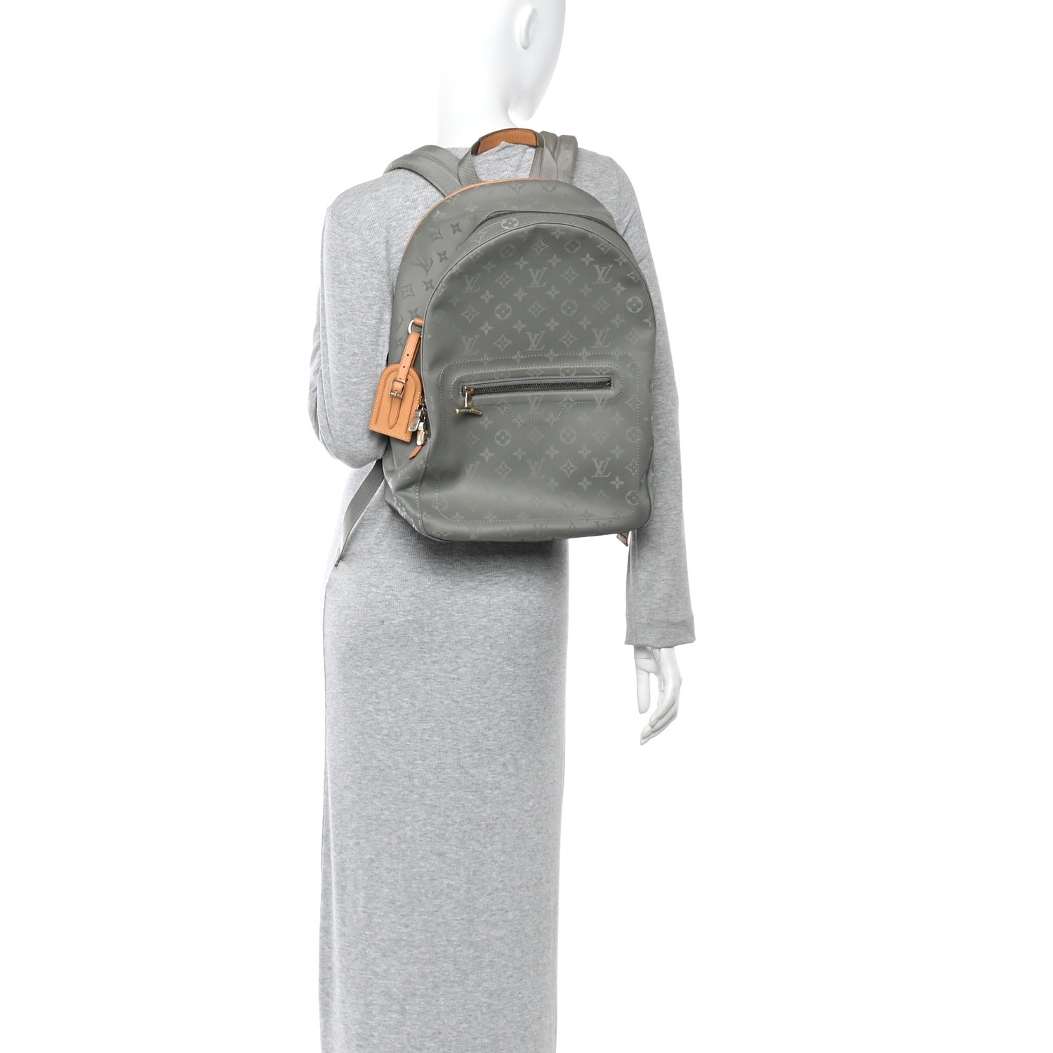 Louis Vuitton Monogram Titanium Backpack PM
