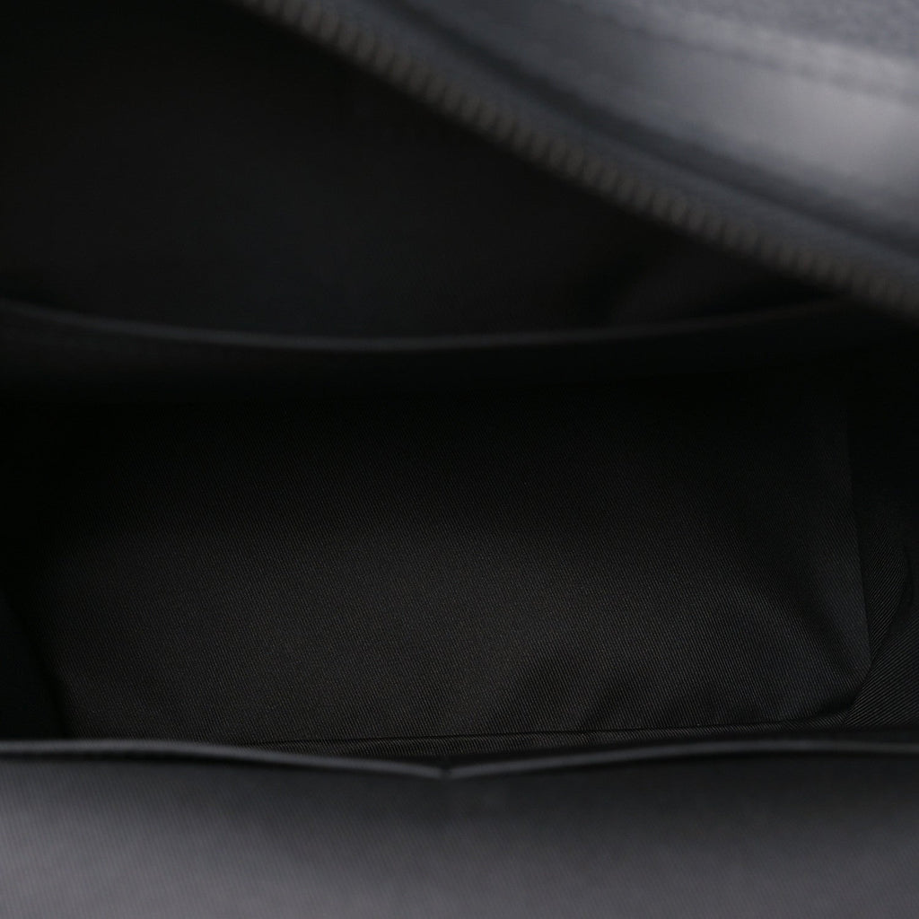 Louis Vuitton Grained Calfskin Aerogram Takeoff Backpack Black