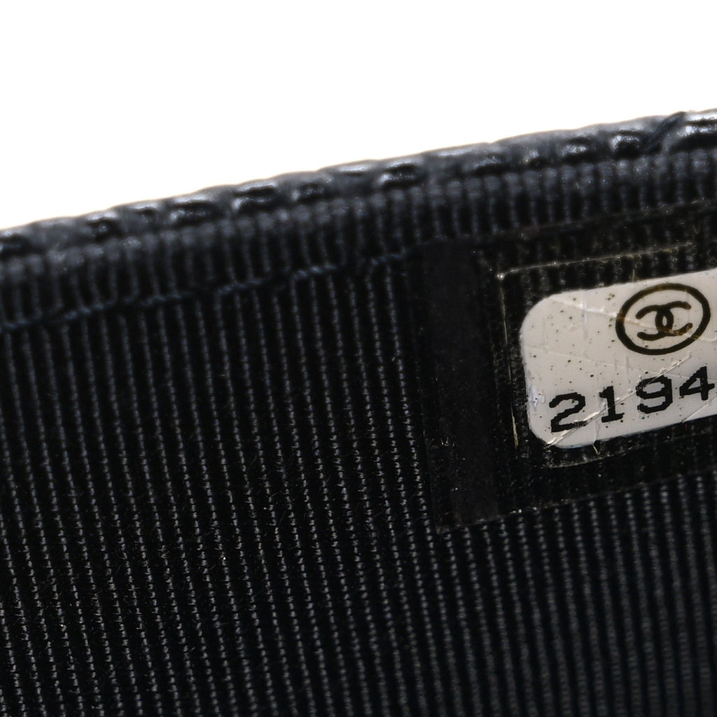 Chanel Caviar Quilted Wallet on Chain WOC Black