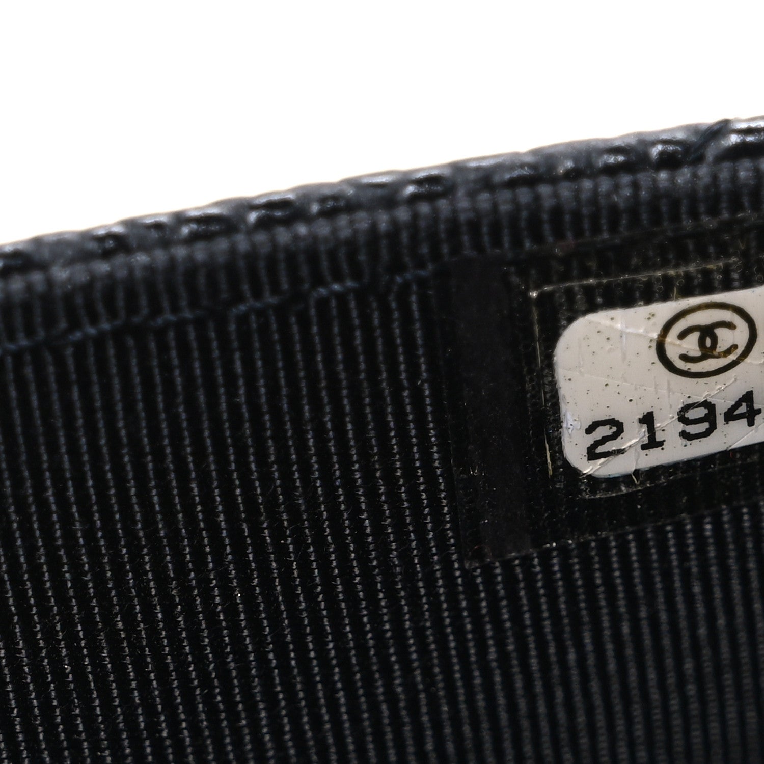 Chanel Caviar Quilted Wallet on Chain WOC Black