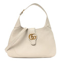 Gucci Goatskin Medium Aphrodite Shoulder Bag Mystic White
