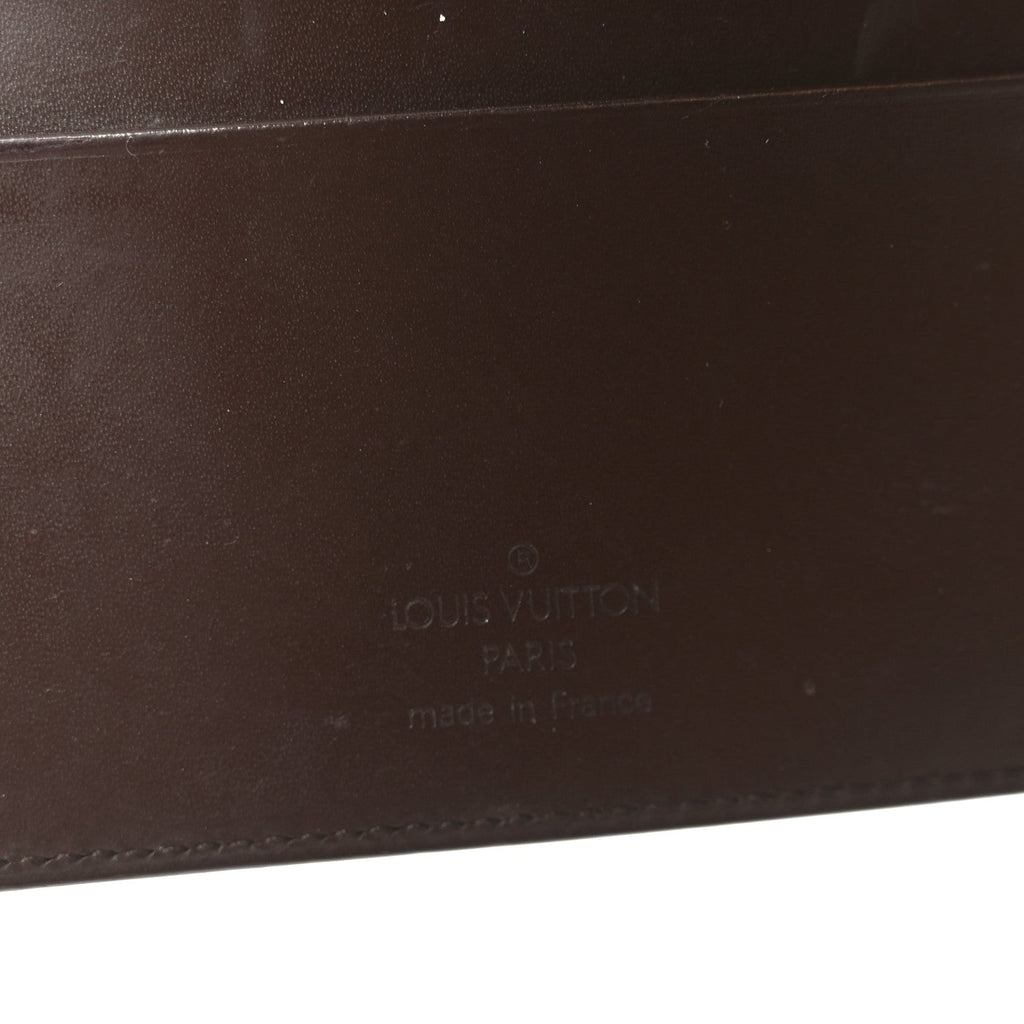 Louis Vuitton Epi Medium Ring Agenda Cover Moka