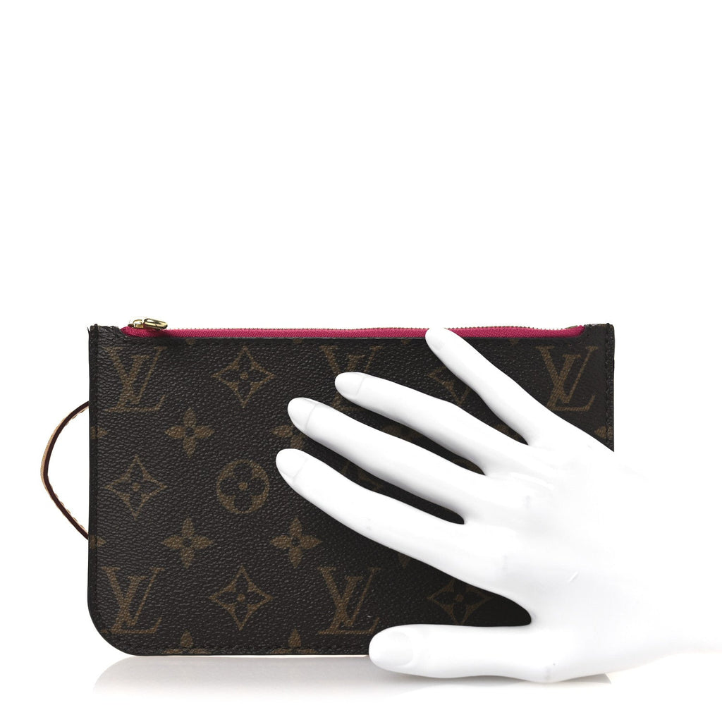 Louis Vuitton Monogram Neverfull PM Pochette Pivoine