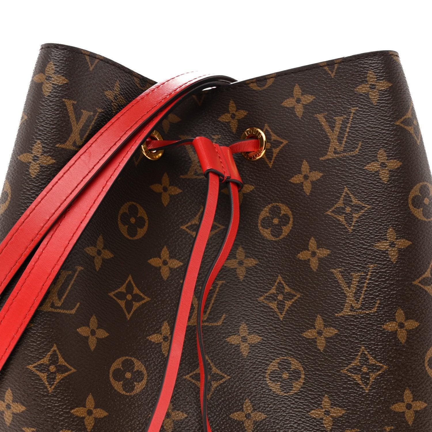 Louis Vuitton Monogram Neonoe Coquelicot