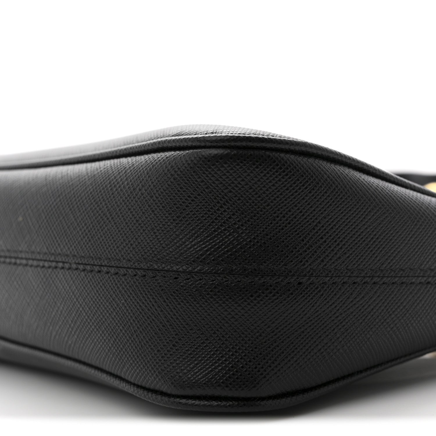 Prada Saffiano Lux Re-Edition 2005 Shoulder Bag Black