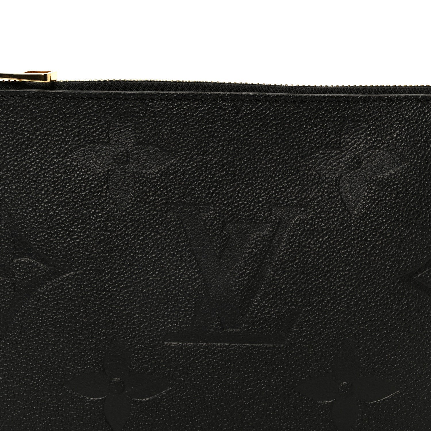 Louis Vuitton Empreinte Monogram Giant Neverfull MM Pochette Black